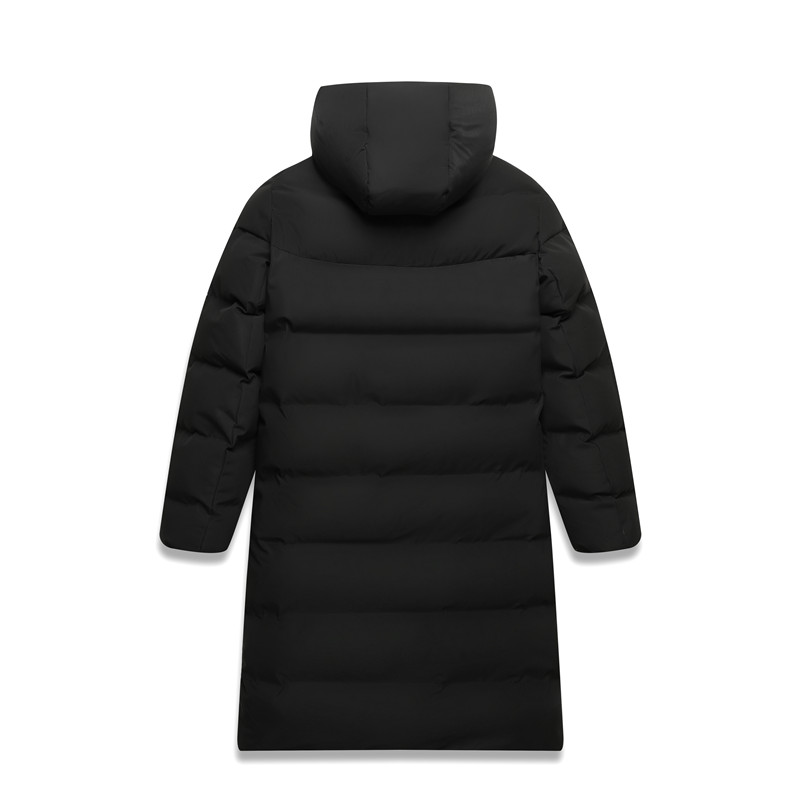 Nike black long cotton coat jacket