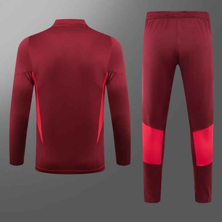 23/24 Manchester United maroon training suit