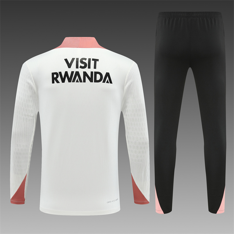 24/25 PSG white Jordan Adult training suit