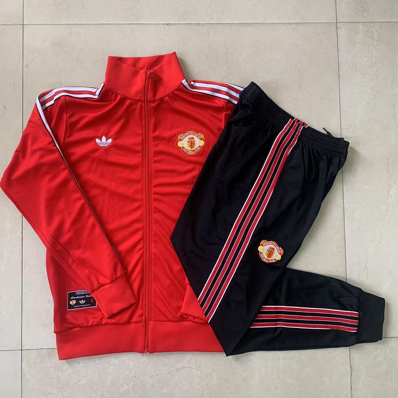 25/26 Manchester United Retro kids jacket red