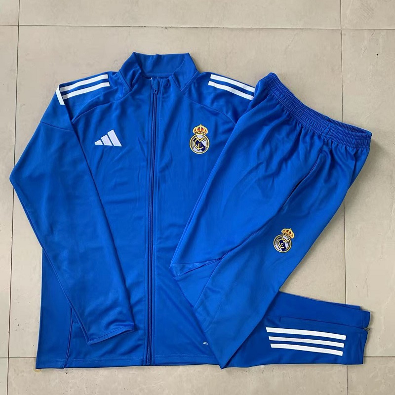 25/26 Real Madrid Adult blue jacket