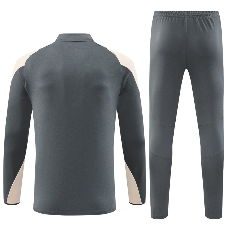 24/25 Real Madrid Kids training suit dark grey