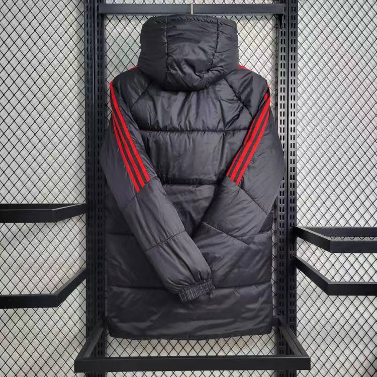 Manchester United black cotton jacket training