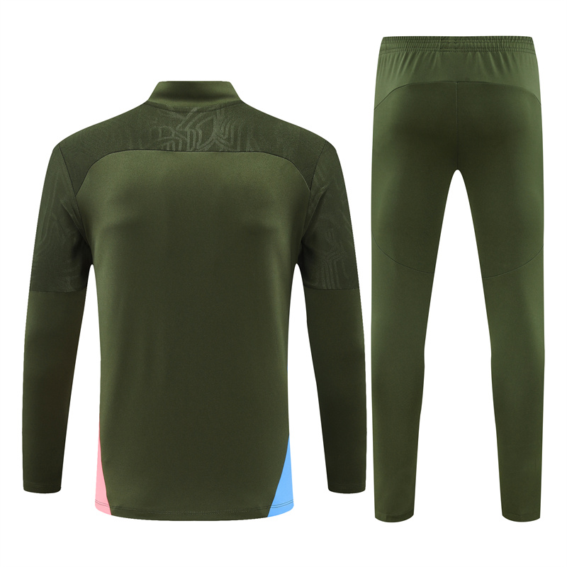 24/25 Manchester city kids training suit Military Green