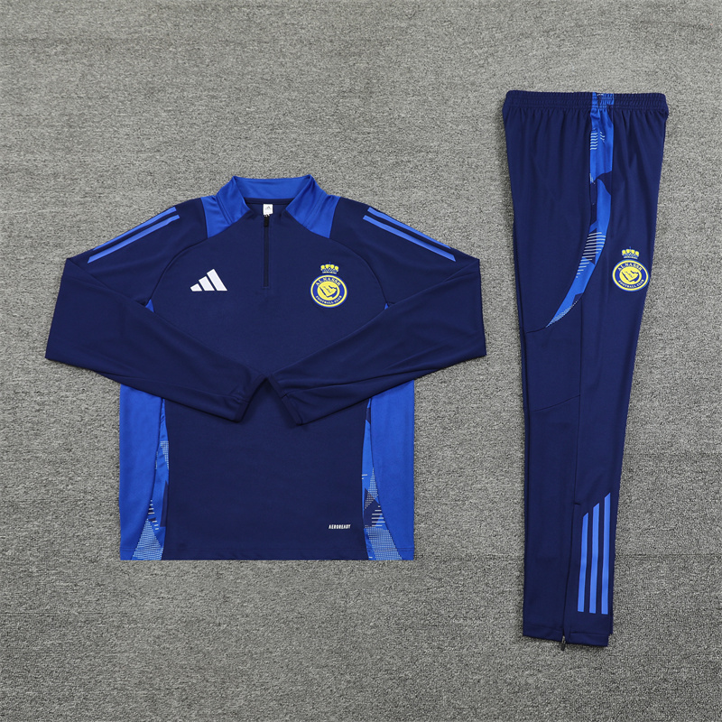 24/25 Al Nassr blue  Adult training suit