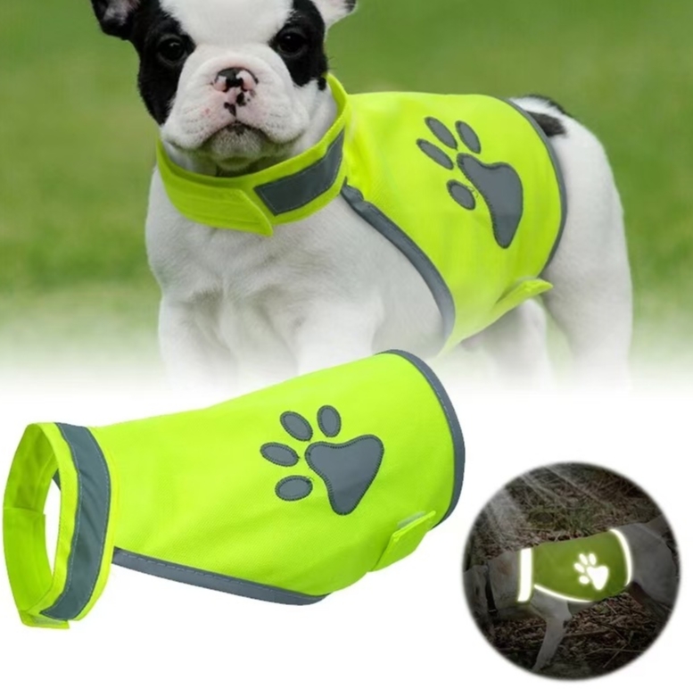 High Visibility Adjustable Dog Hunting Harness Vest