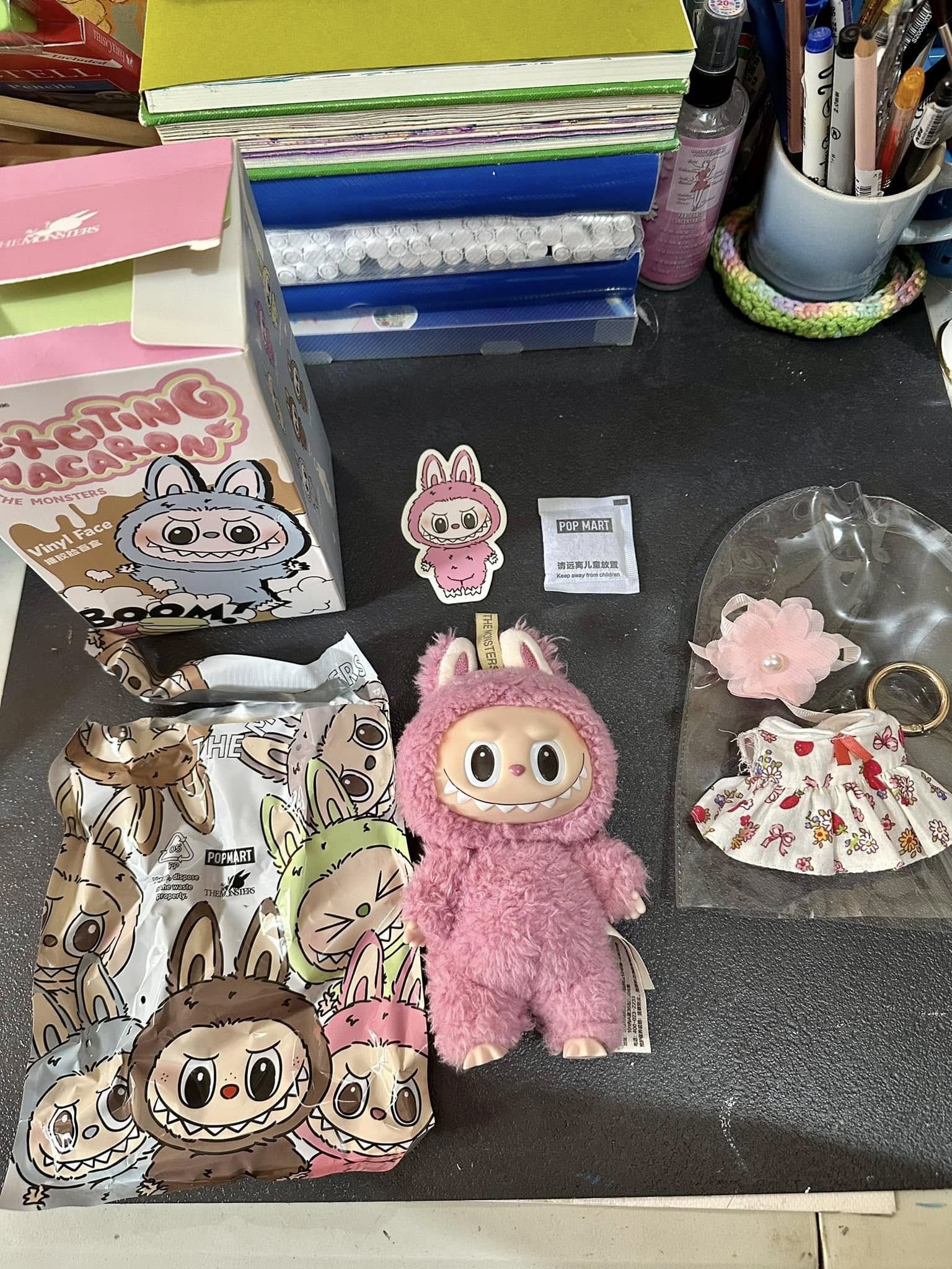 POP MART LABUBU Have a Seat Kids Gifts Present Collection Mystery Boxes Trendy Figures Cute Plush Toys Blind Box