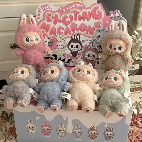 POP MART LABUBU Have a Seat Kids Gifts Present Collection Mystery Boxes Trendy Figures Cute Plush Toys Blind Box