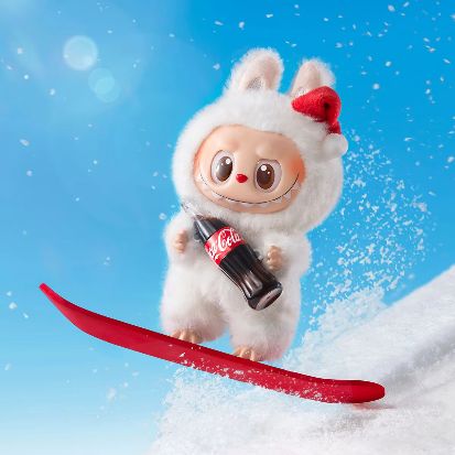 Original Legit Popmart Labubu Coca-Cola SERIES-Vinyl Face Blind Mystery Boxes Cute Action Figure Cartoon Anime Plush Toys Doll