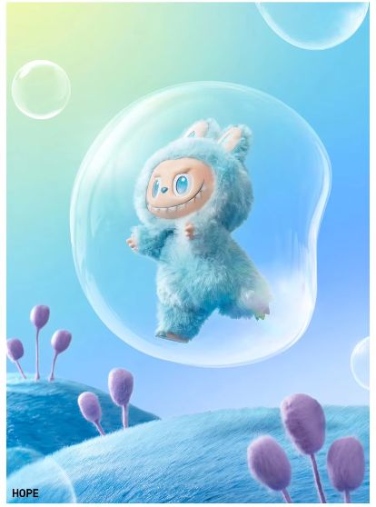 POP MART 100% Original Labubu V3 Doll the Monsters Big Into Energy Vinyl Plush Figure Toys Collectible Blind Box Gift