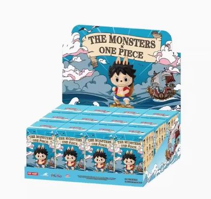 POP MART the Monsters Onee Piece Series Labubu Blind Box Fashion Figure Cute Toys Mystery Surprise Boxes