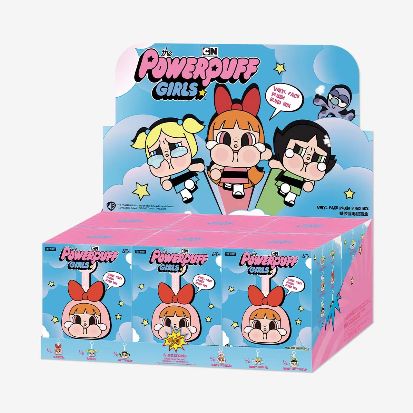 Original POP Mart Crybaby Powerpuff Girls Series-Vinyl Face Plush Blind Box Figures Random Design Action Figures Collectible Toys