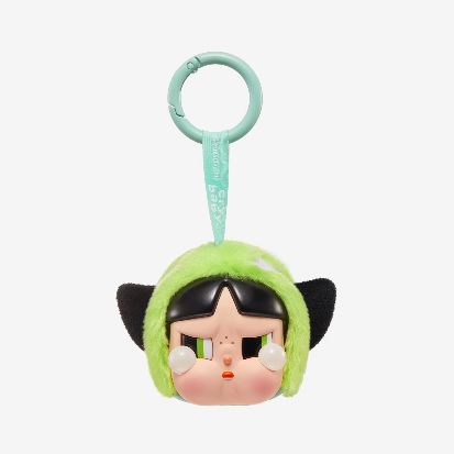 Original POP Mart Crybaby Powerpuff Girls Series-Vinyl Face Plush Blind Box Figures Random Design Action Figures Collectible Toys