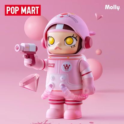 POP MART Mega Space Molly 100% Anniversary 2-in-1 PVC Toy 2 Blind Box Gifts Frozen Cinnamoroll Animals Resin Mystery Boxes whole 9 boxes/ Sets
