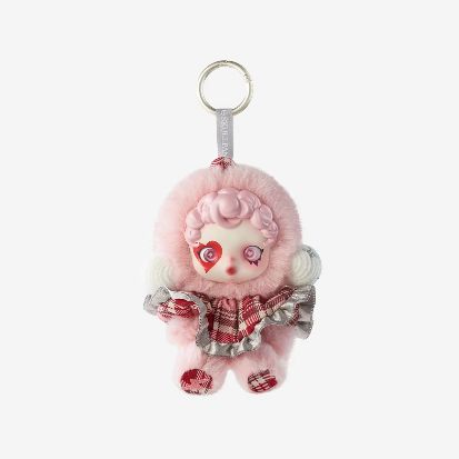 Authentic POP Mart SKULLPANDA Winter Symphony Series Cute Pendant Plush Toys Cartoon Mystery Blind Boxes Lovely Dolls Single box