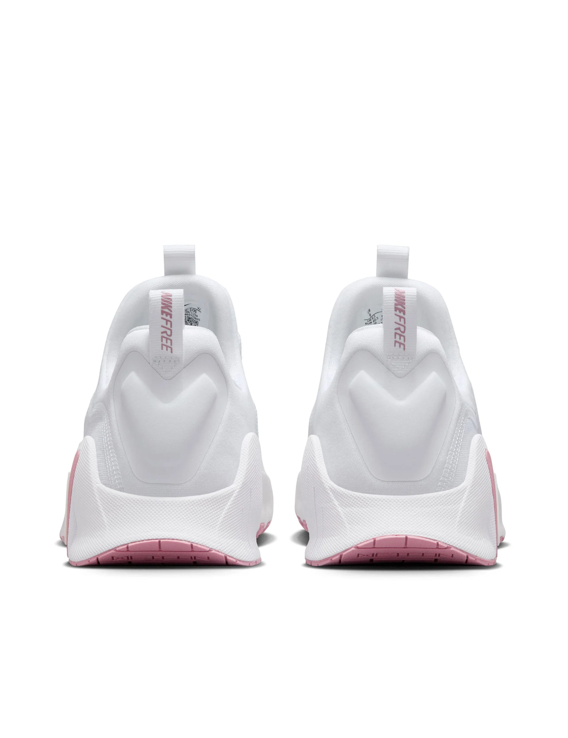 Free Metcon 6 Shoes - White/Elemental Pink
