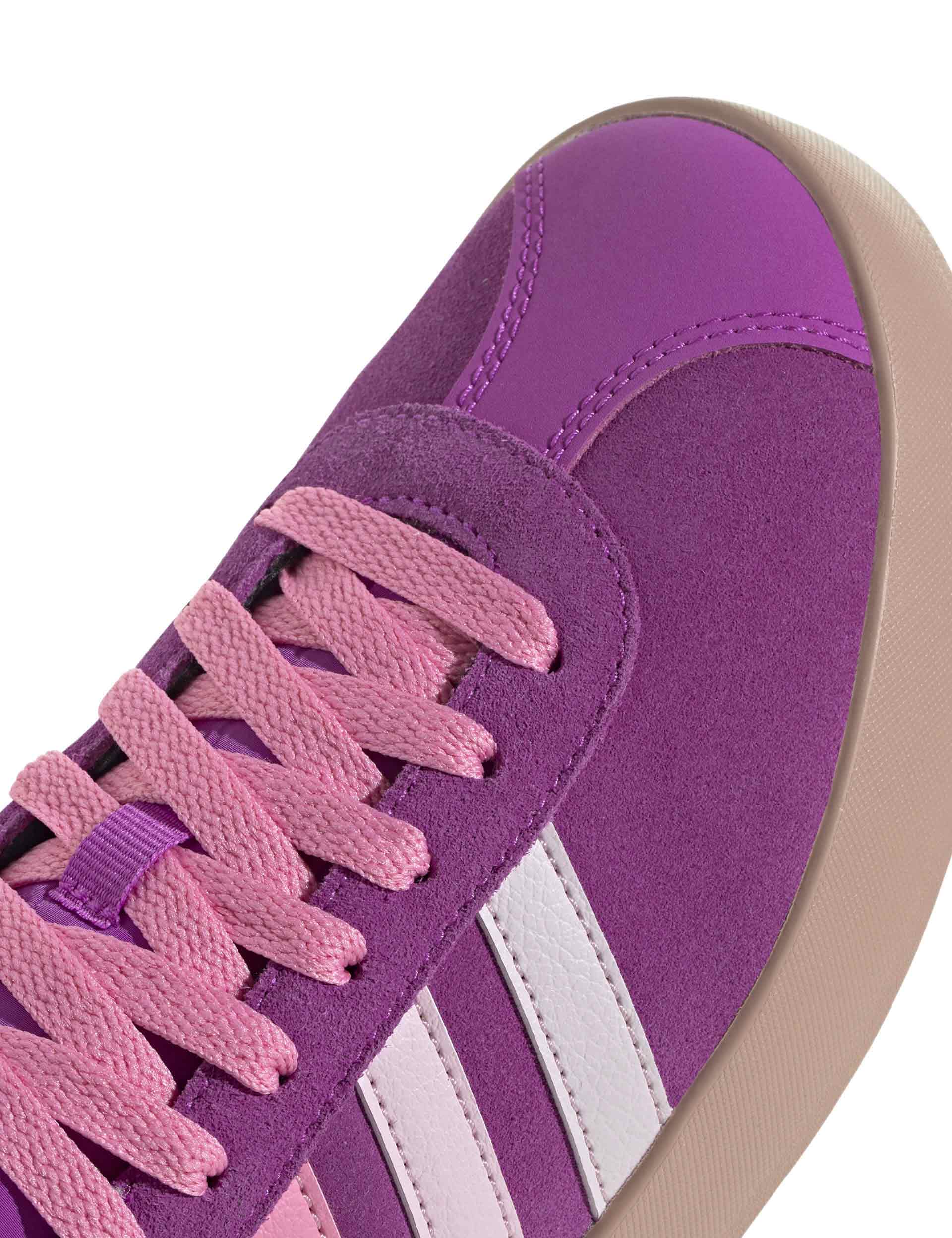 VL Court 3.0 Shoes - Flash Pink/Bliss Pink/Gold Metallic