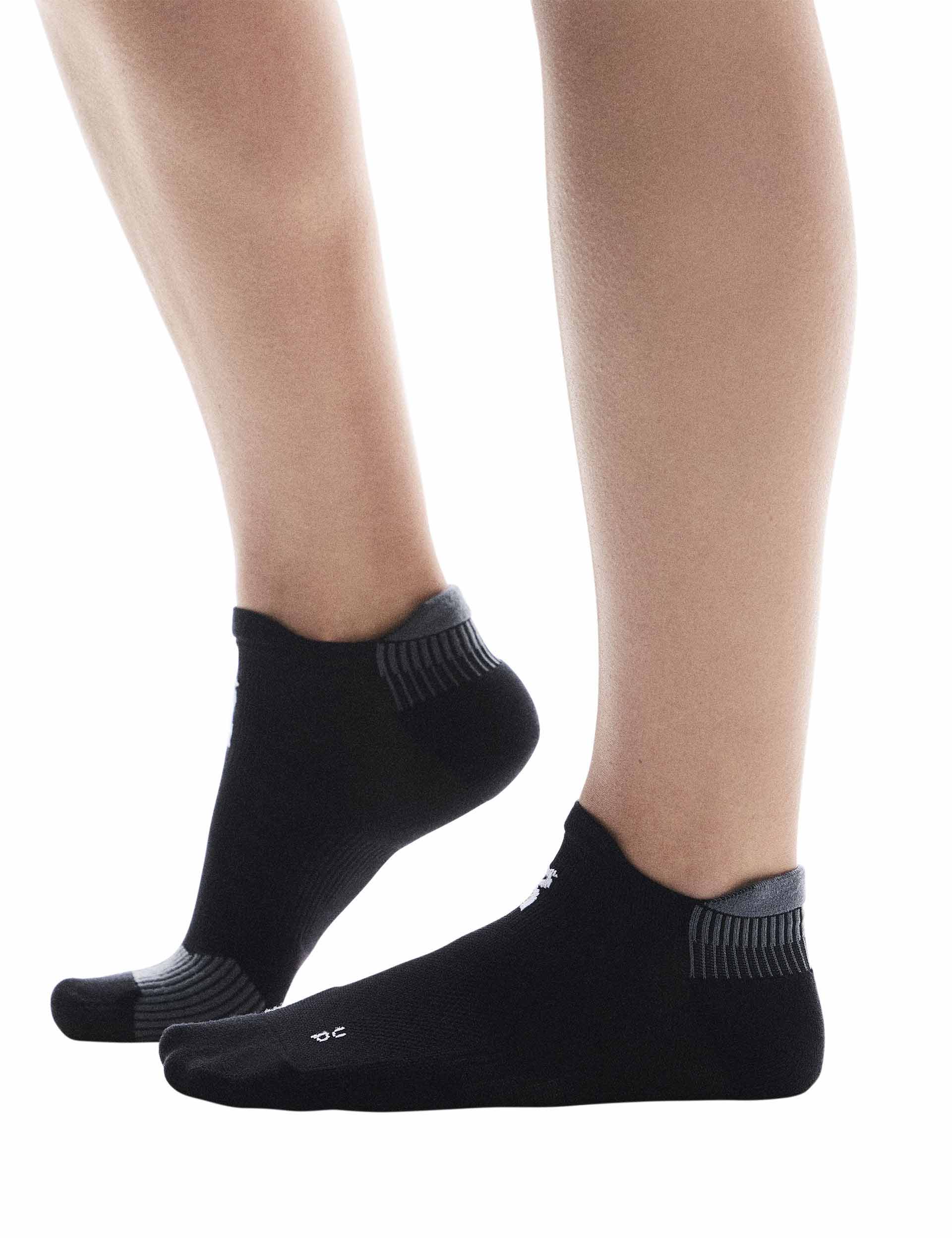Performance Run Sock Low - Black/Eclipse