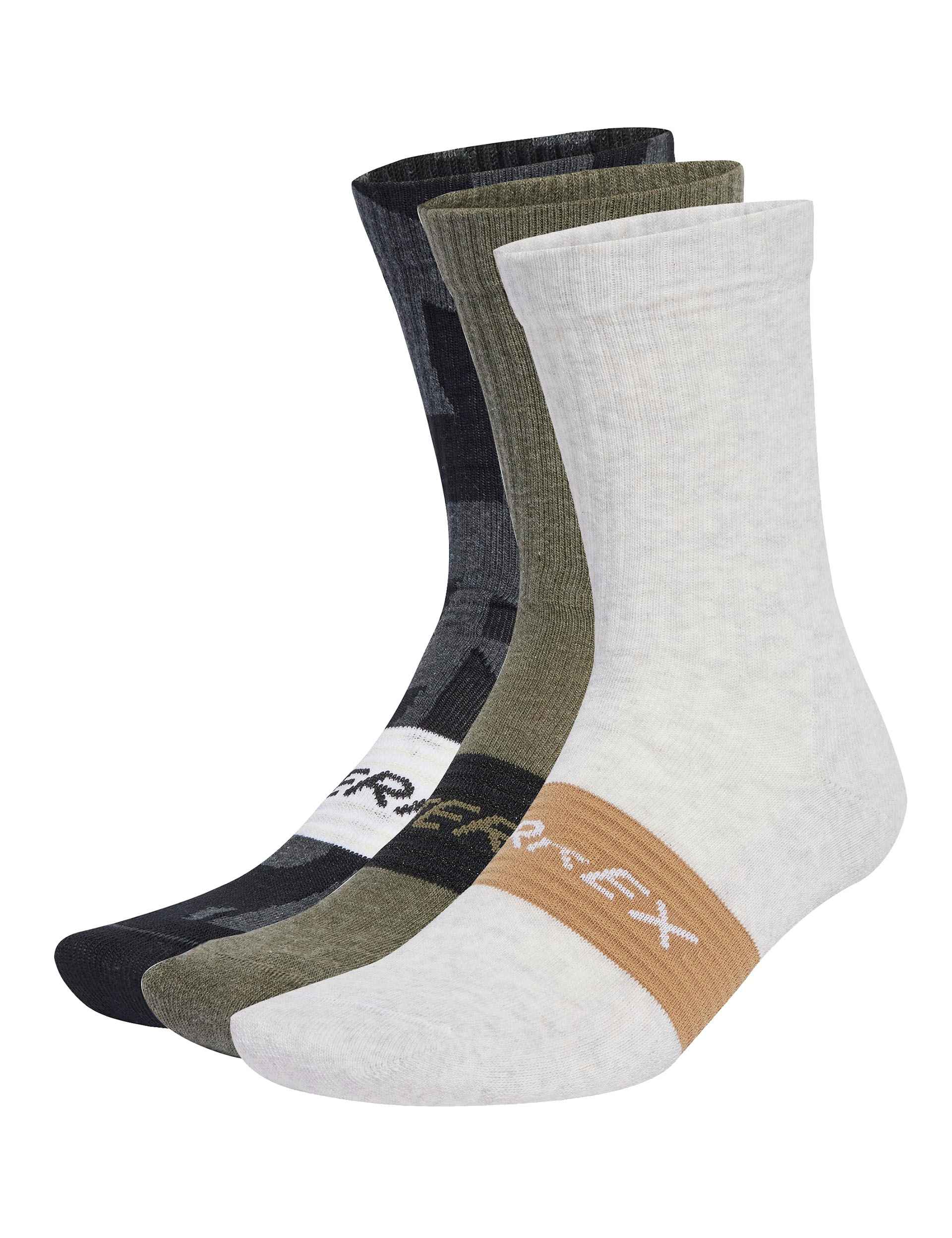 Terrex Multi 3 Pack Socks - Black/Olive Strata/White