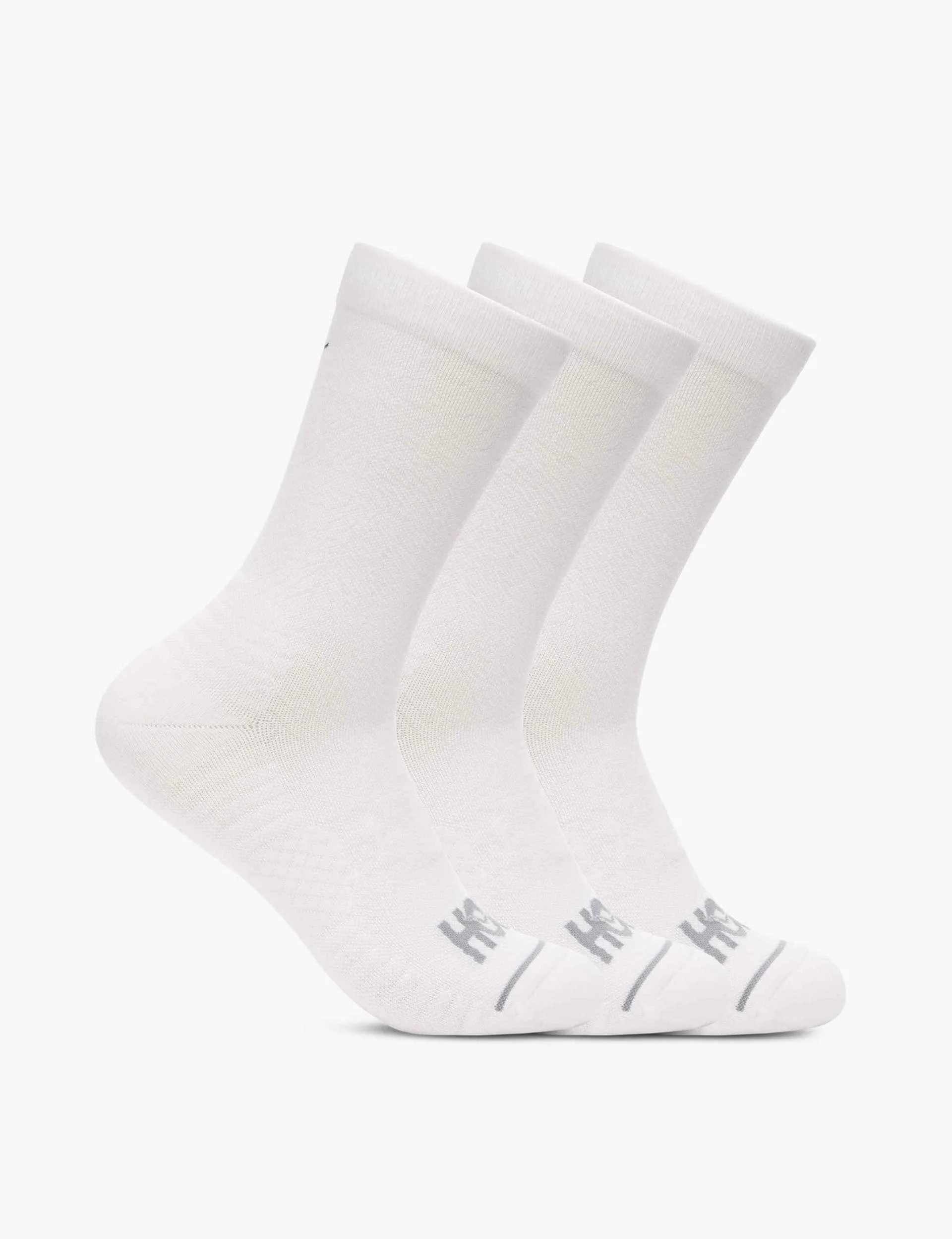Crew Run Sock 3-Pack - White