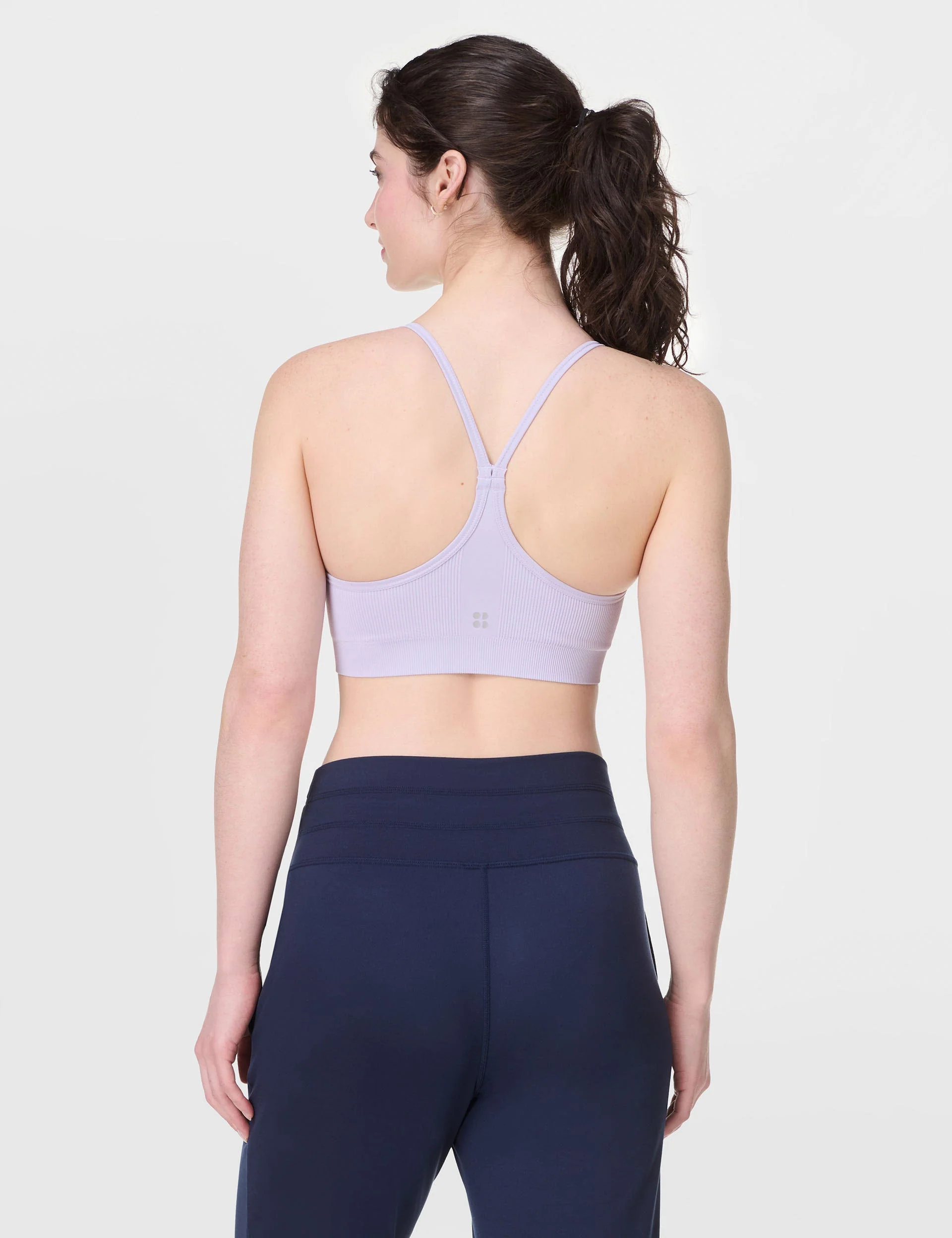Spirit Restored Yoga Bra - Heather Purple