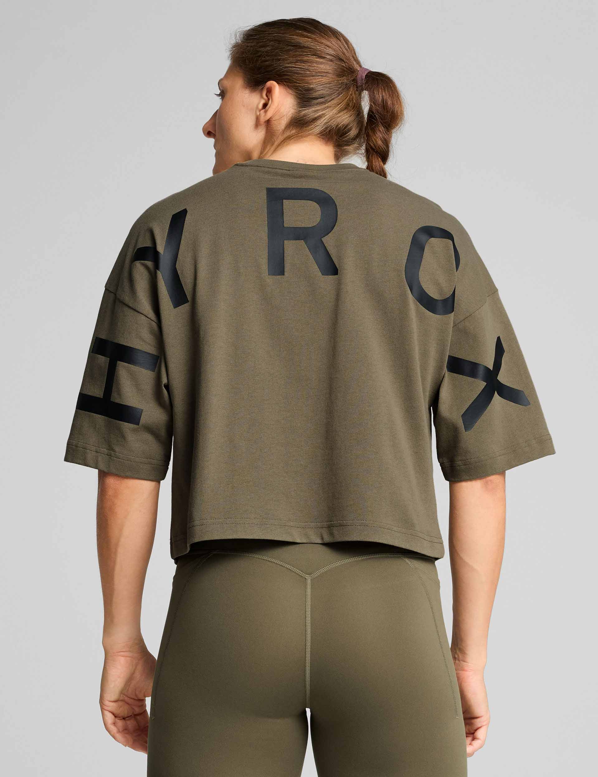 Puma x Hyrox Oversized Tee - Loden Green