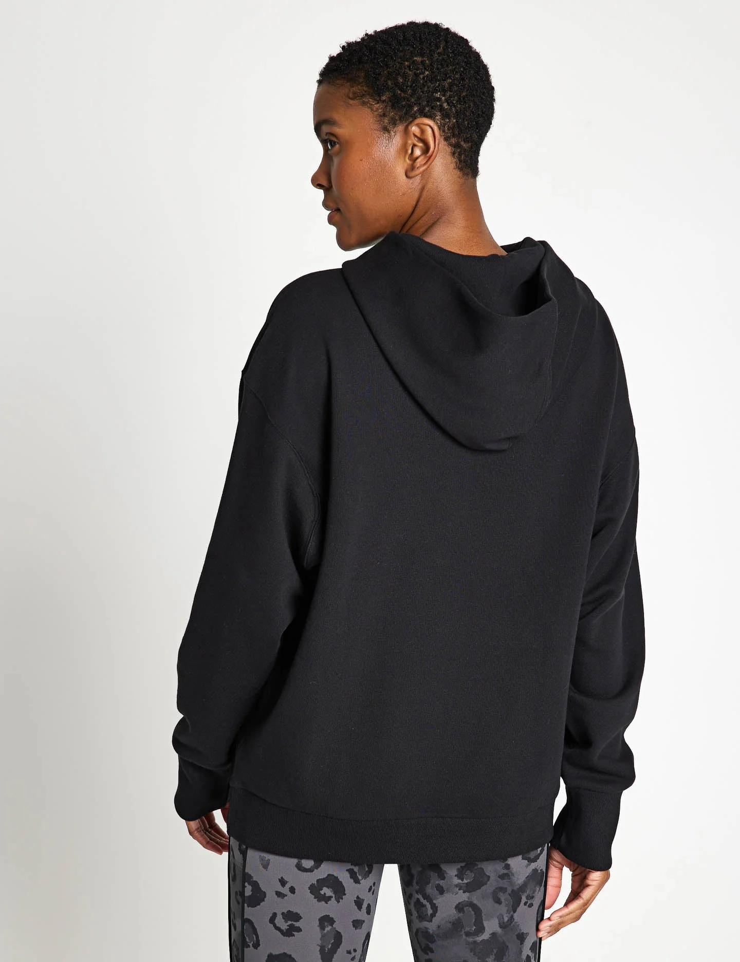 ALL SZN French Terry Loose Hoodie - Black