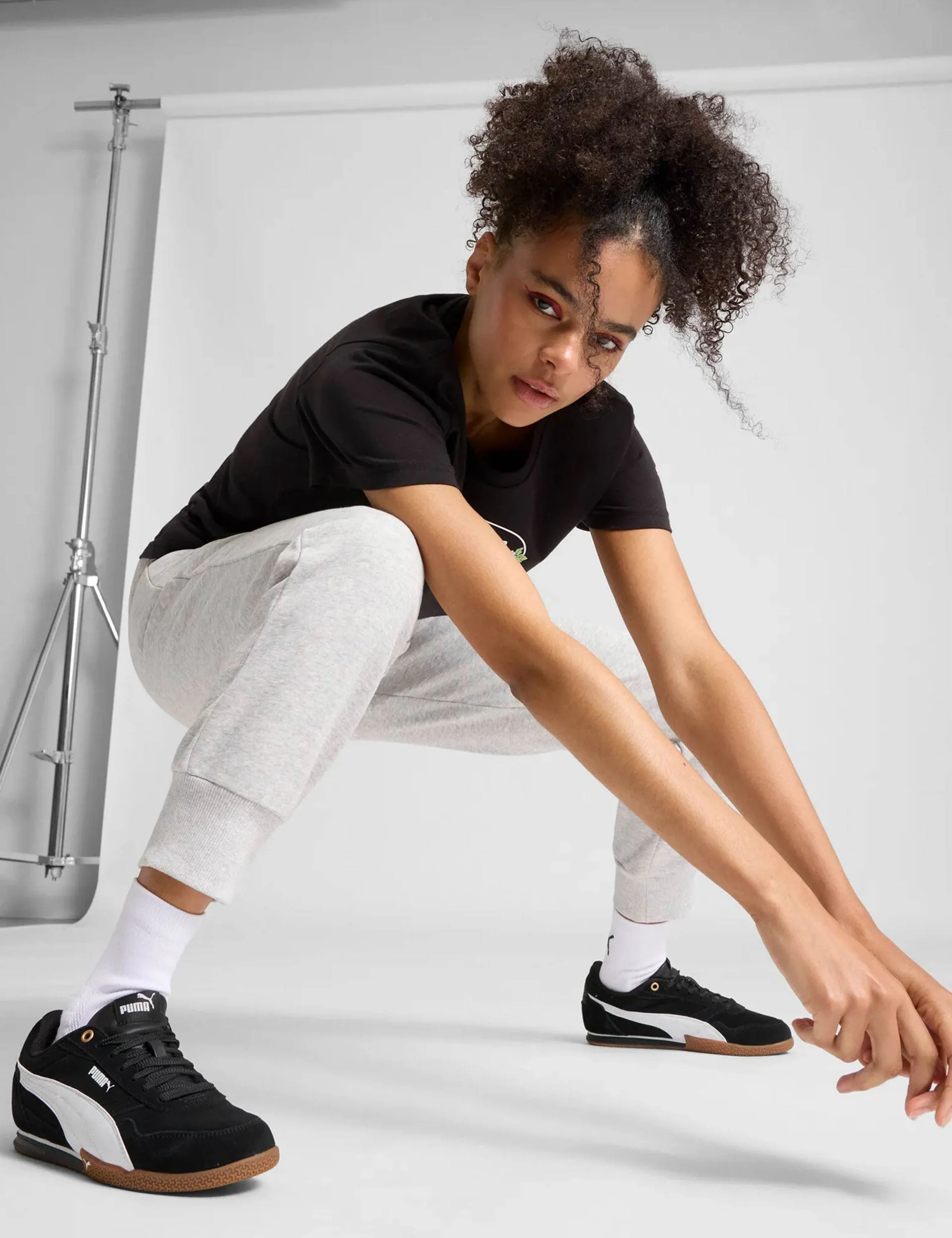 Bella Donna Sneakers - Black/White