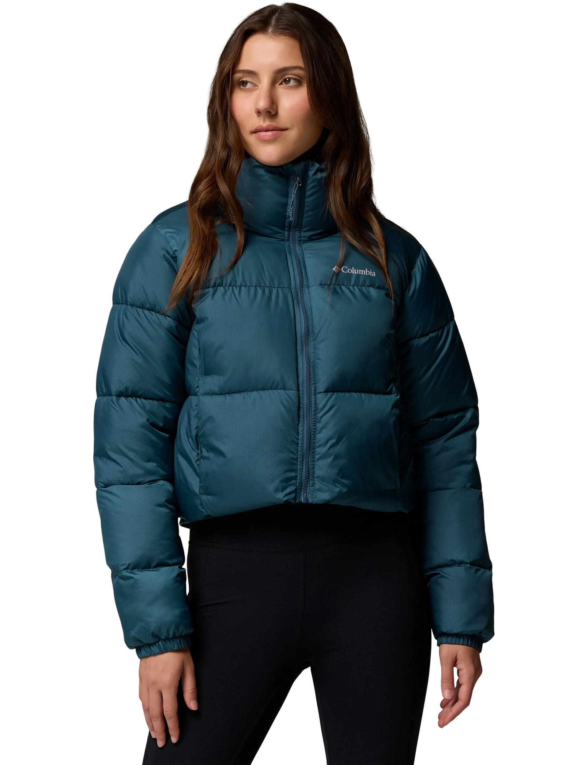 Puffect II Cropped Puffer Jacket - Everblue