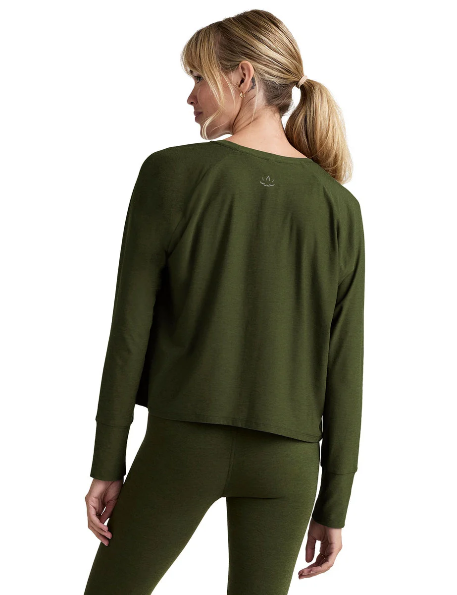 Featherweight Daydreamer Pullover - Army Green Heather