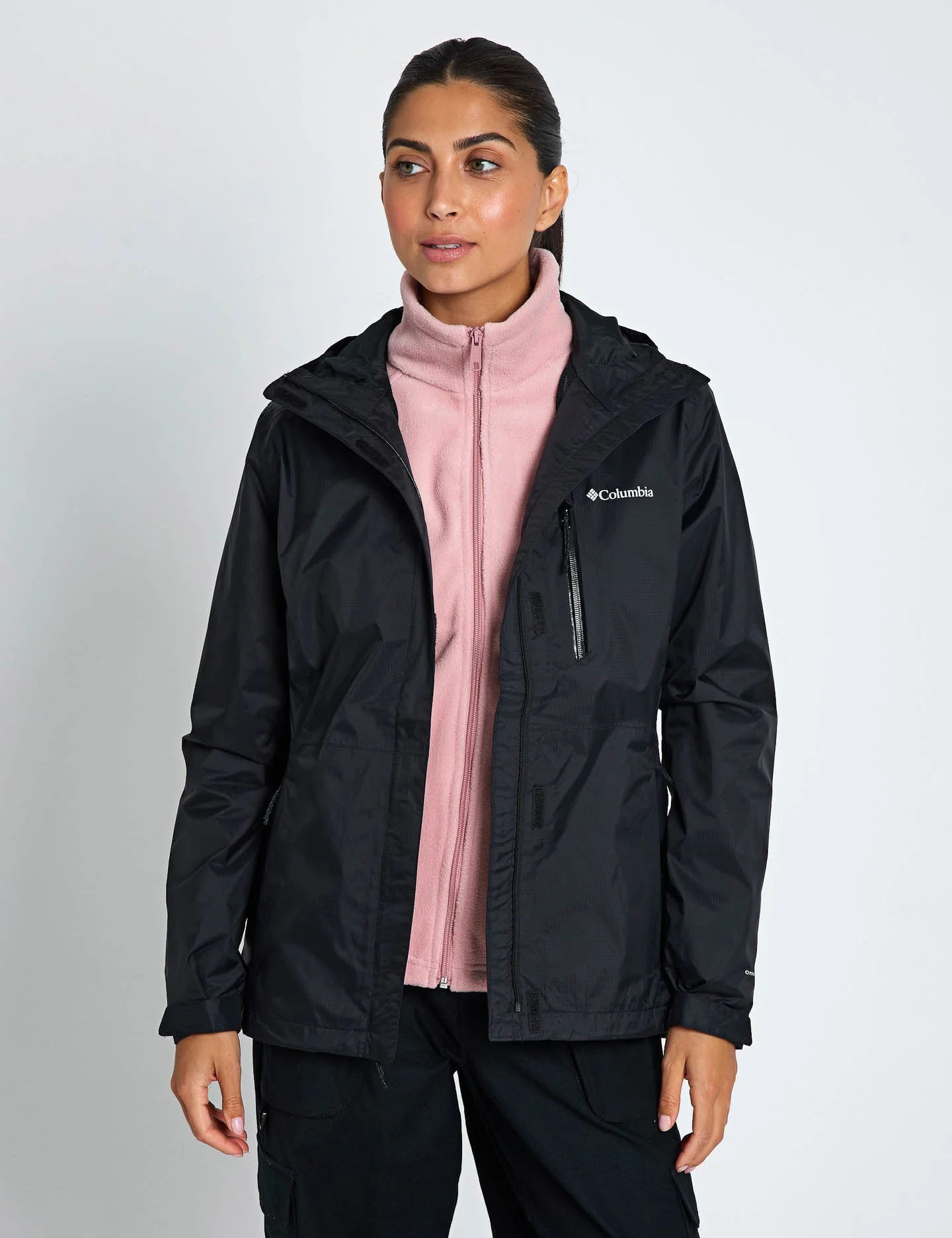 Pouring Adventure III Waterproof Hiking Jacket - Black