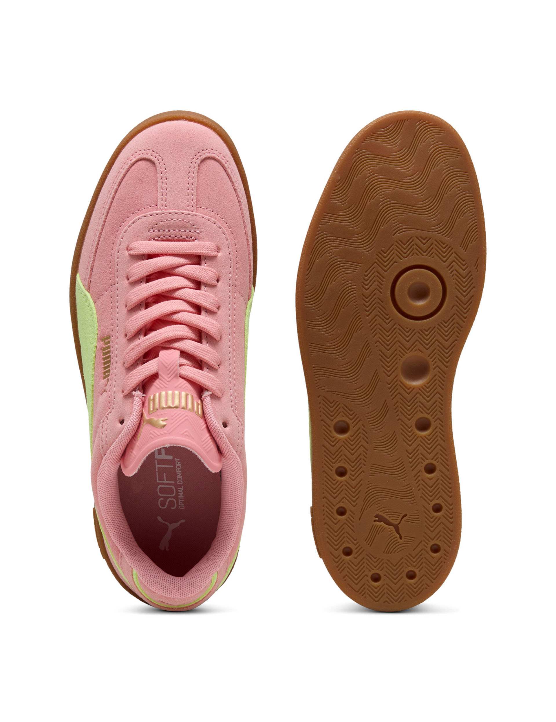 Club II Era Suede Sneakers - Pinkscape/Fizzy Light
