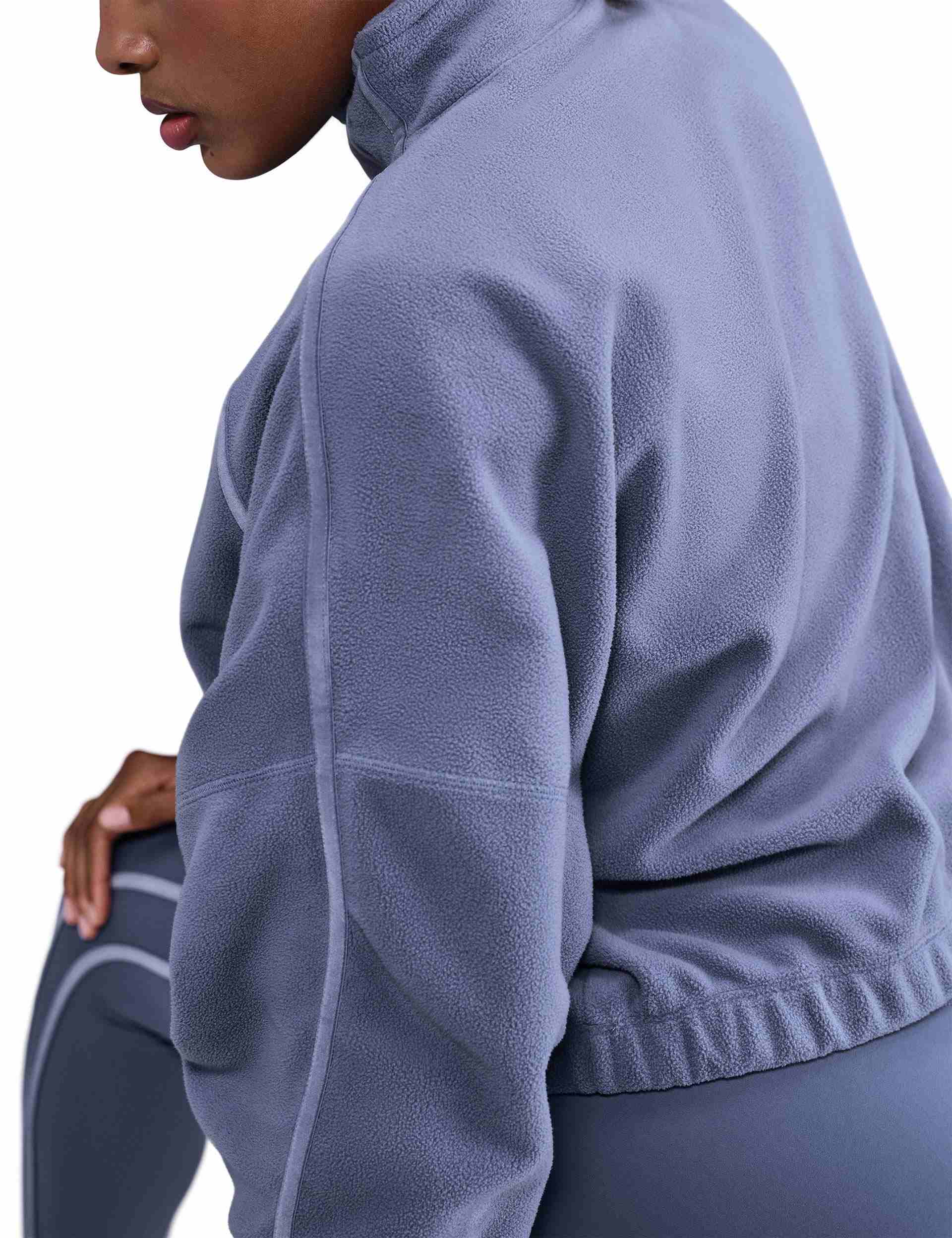 One Therma-FIT Polar Half-Zip Top - World Indigo/White
