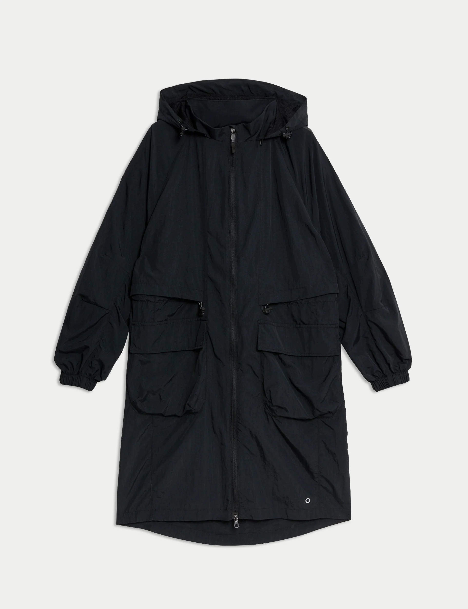 Stormwear Lightweight Packable Hooded Parka - Black