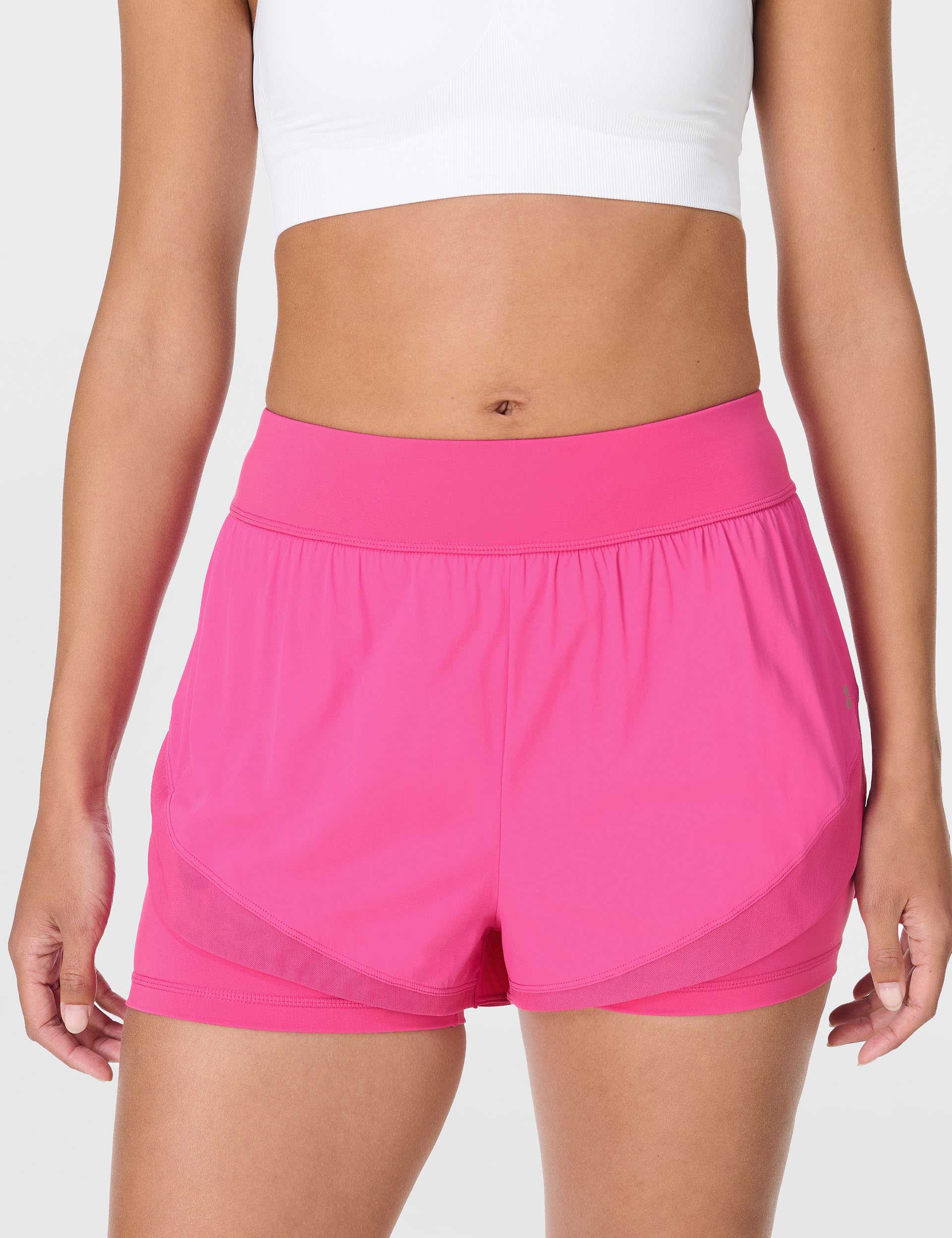 Tempo Run Shorts - Fuchsia Pink