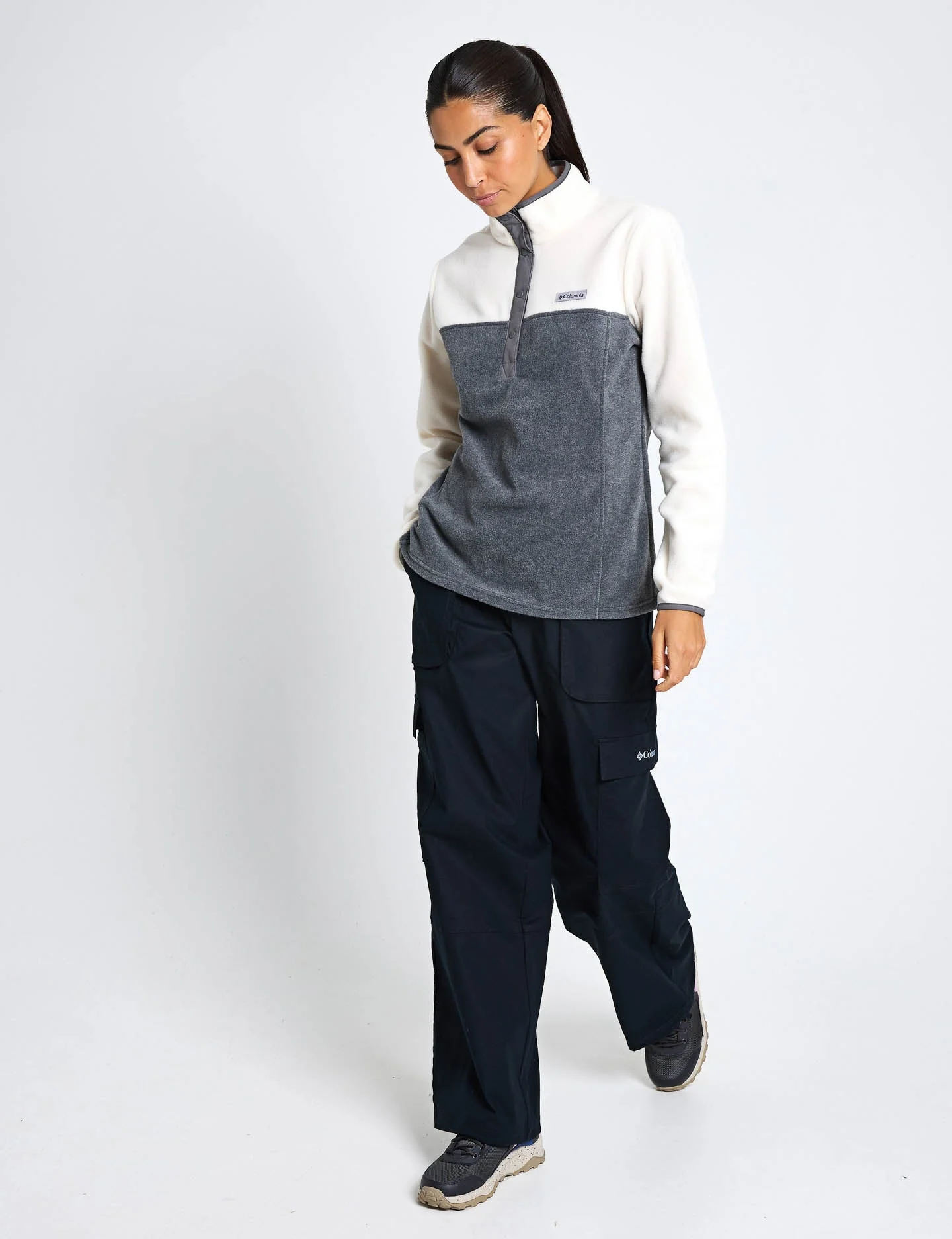 Benton Springs Half Snap Pullover - City Grey Heather