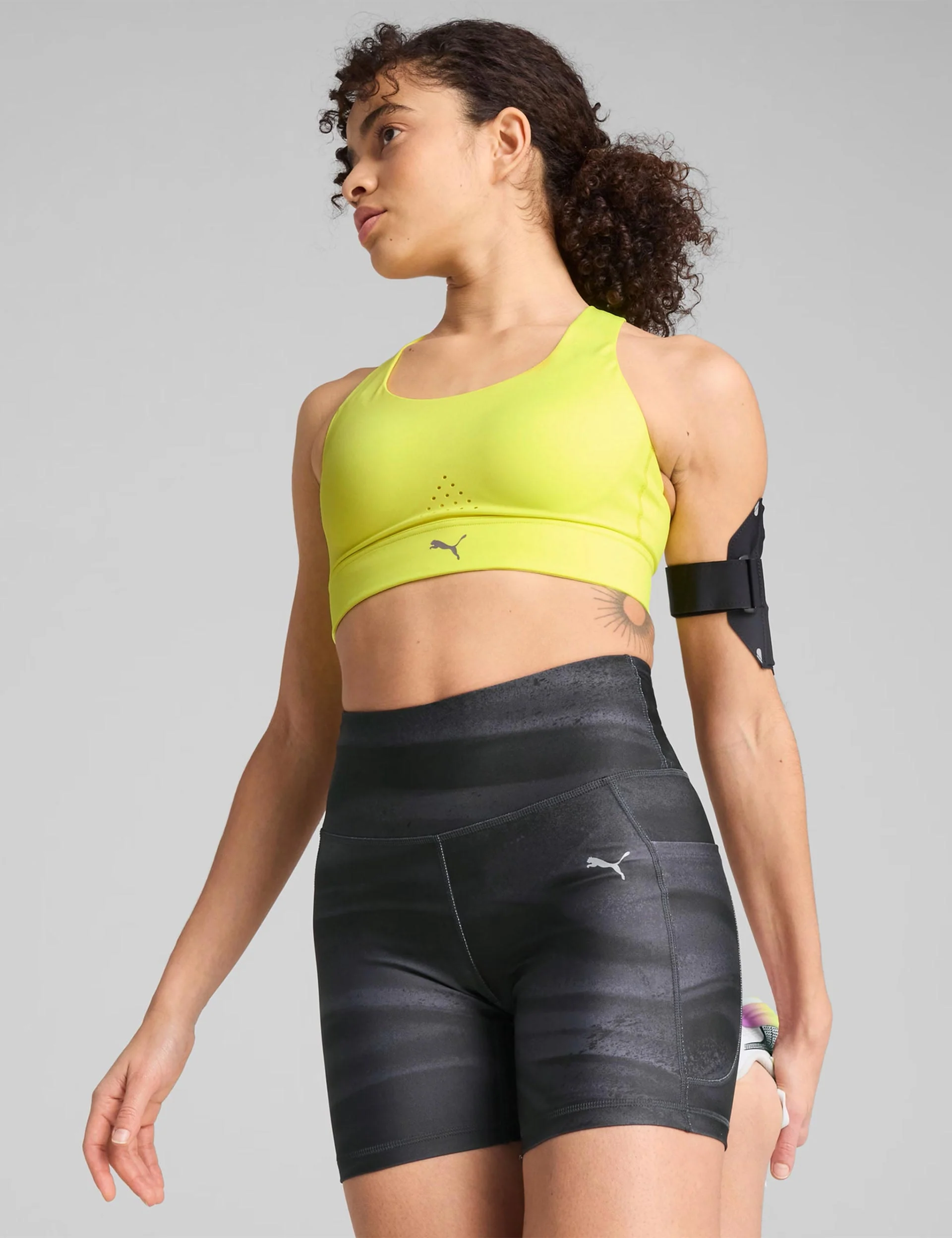 PWRbreathe Run Bra - Lemon Sherbert