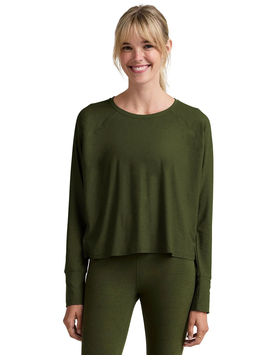 Featherweight Daydreamer Pullover - Army Green Heather