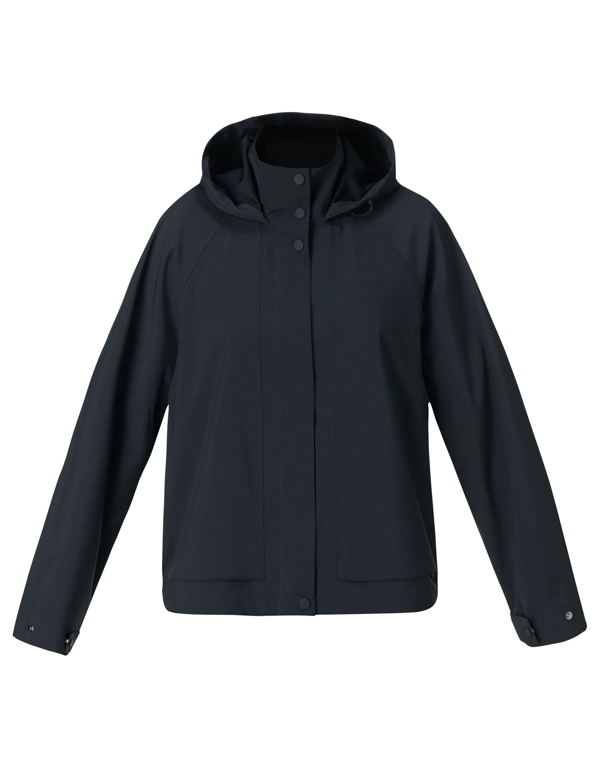 Motion Waterproof Cropped Parka - Black