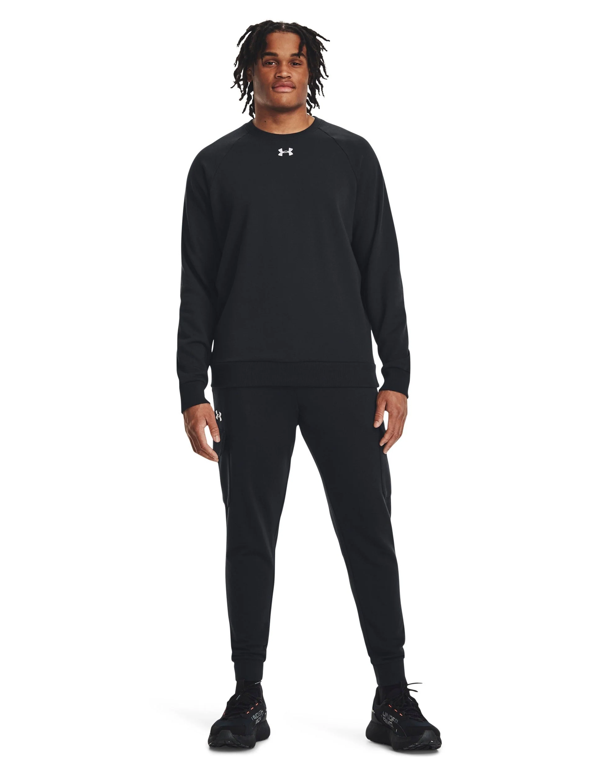 Rival Fleece Crew - Black/White