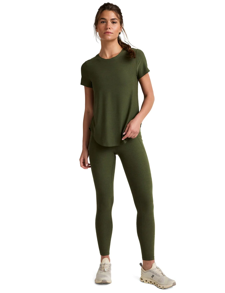 Featherweight On The Down Low Tee - Army Green Heather