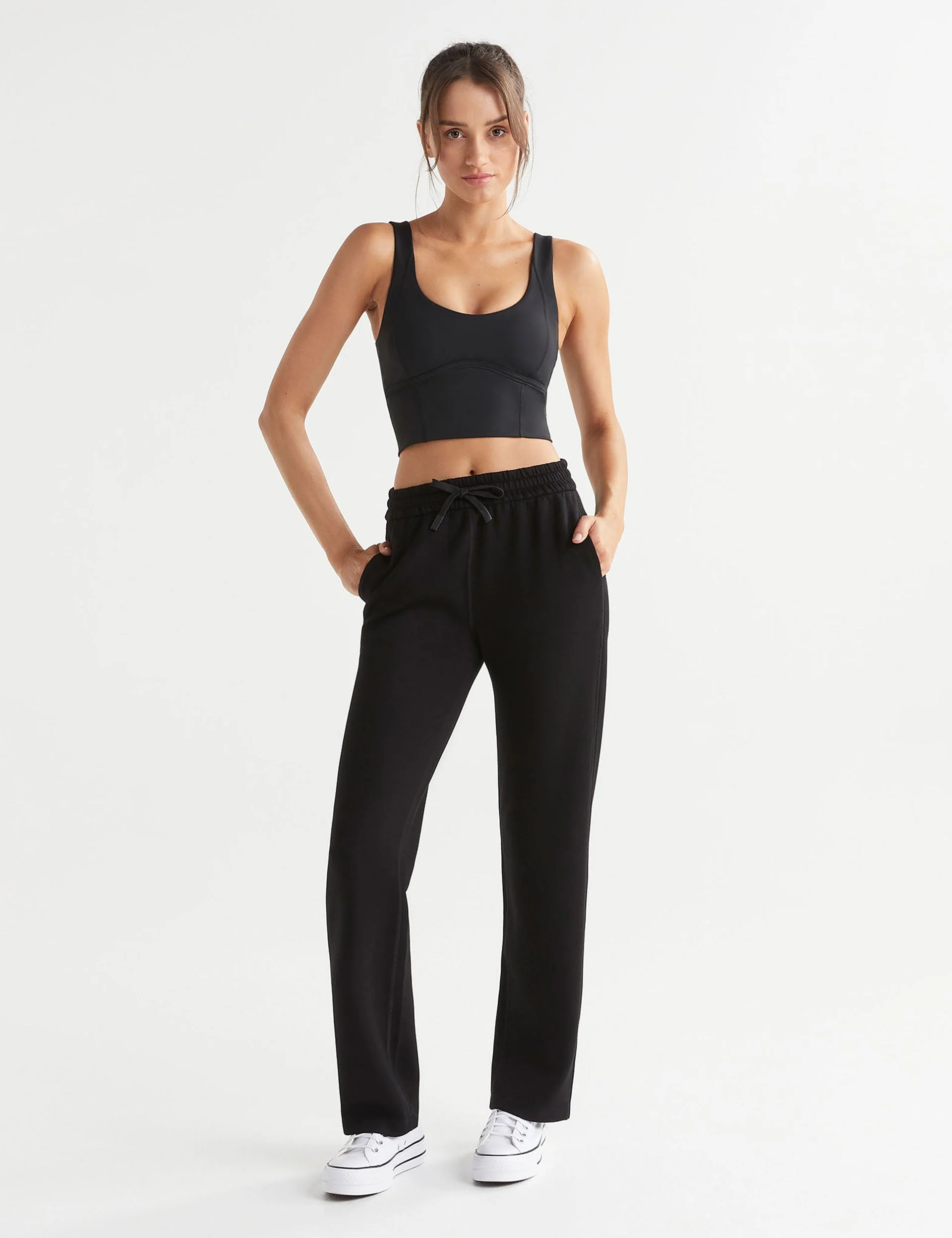 Aimie Relaxed Fit Jogger - Black