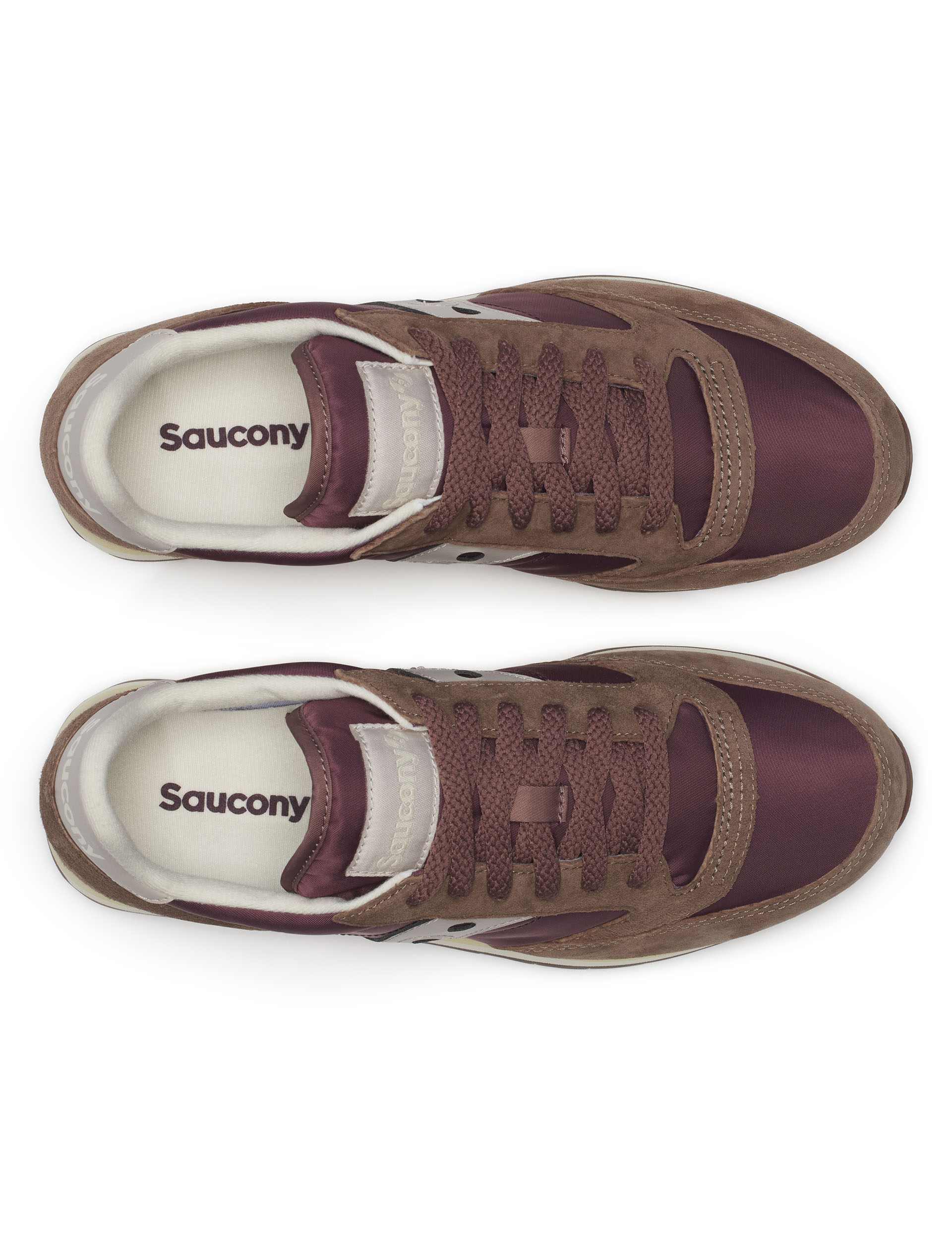 Jazz Triple - Deep Red/Tan