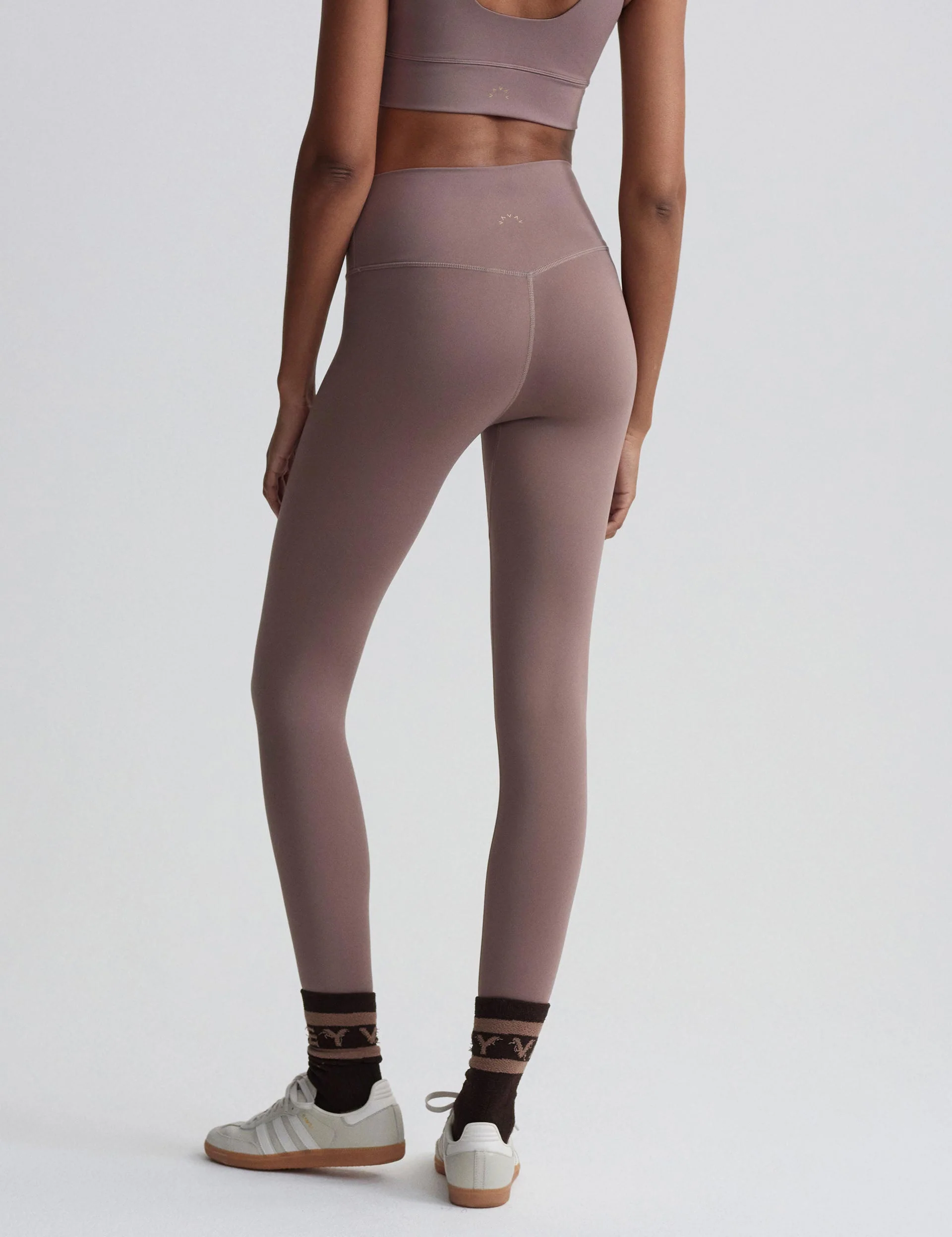 FreeSoft High Waisted Legging 25 - Deep Taupe