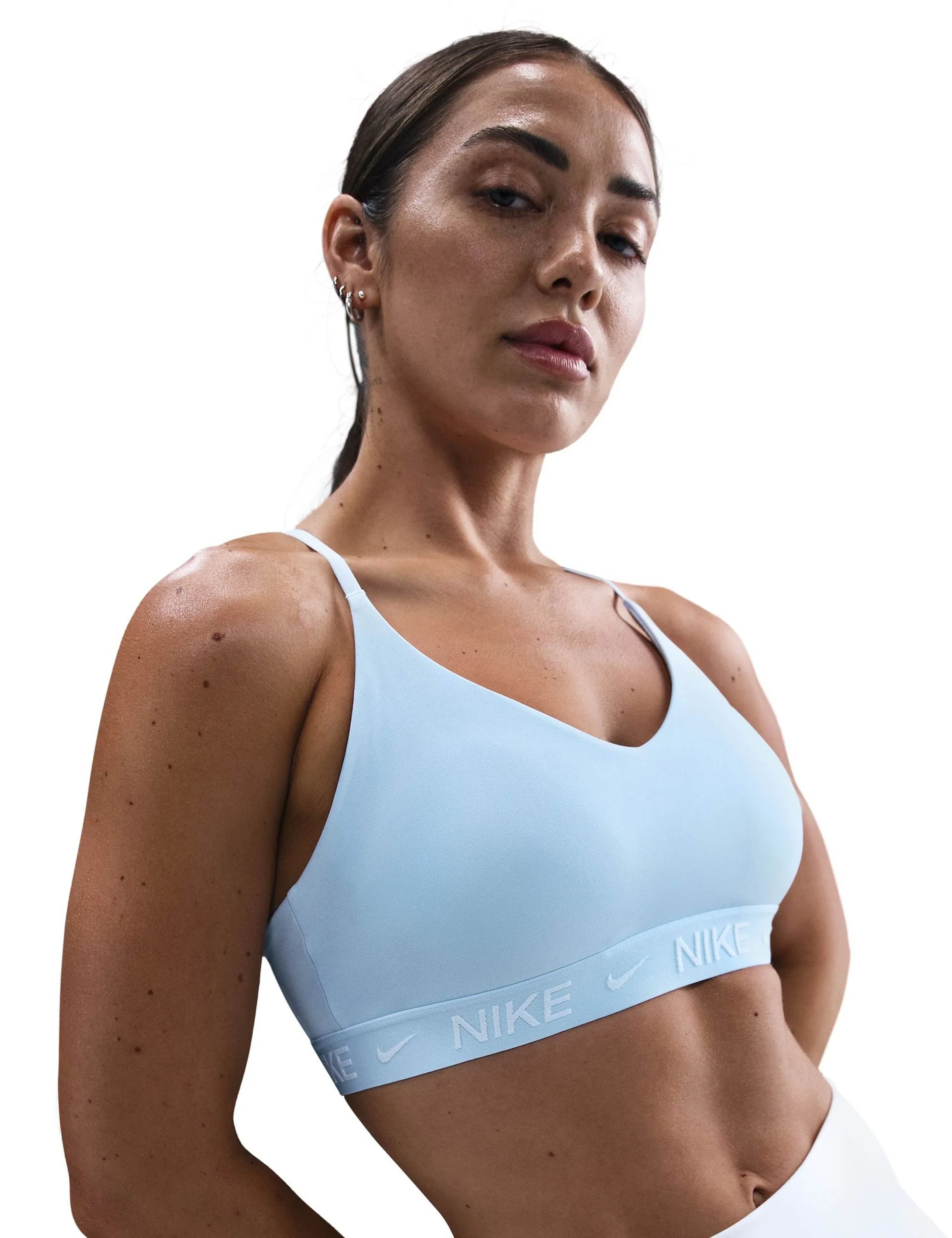 Indy Light Support Sports Bra - Celestine Blue