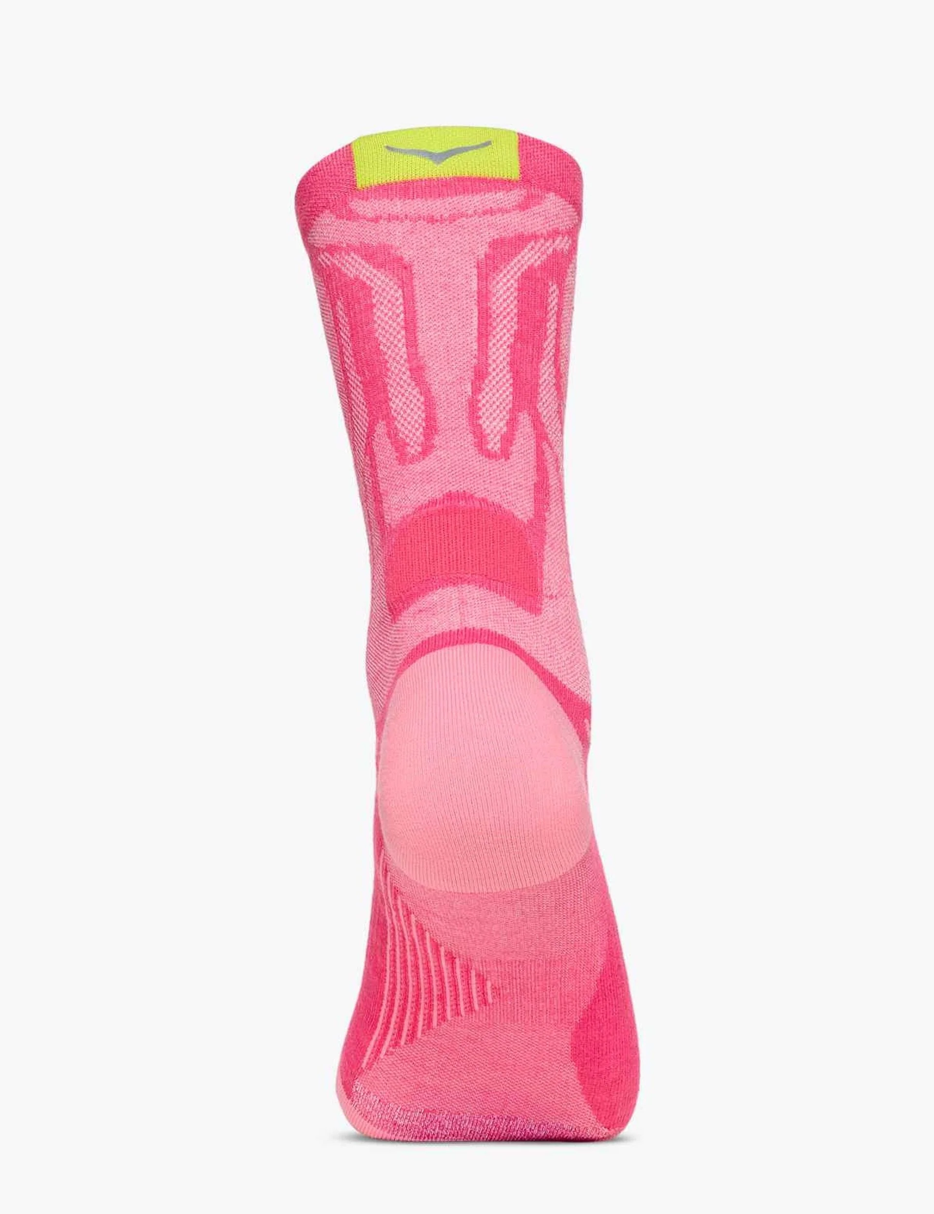 Clifton Crew Run Sock - Electric Rose