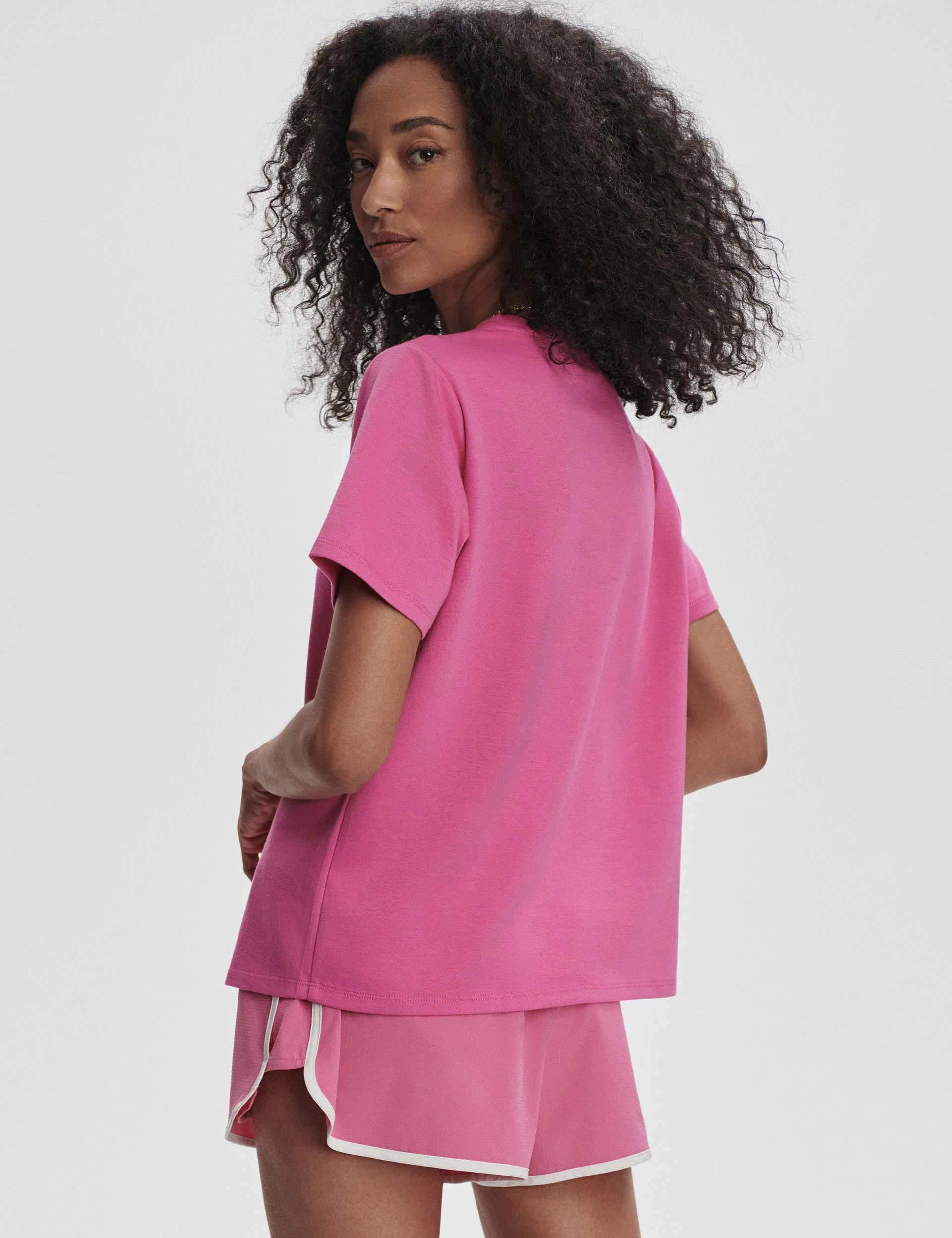 Coventry Branded Tee - Ibis Rose