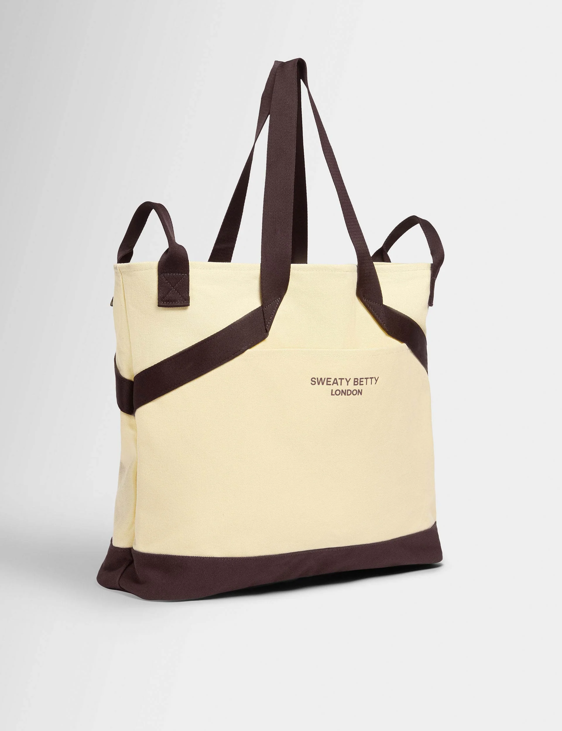 SB Canvas Bucket Bag - Buttercream Yellow