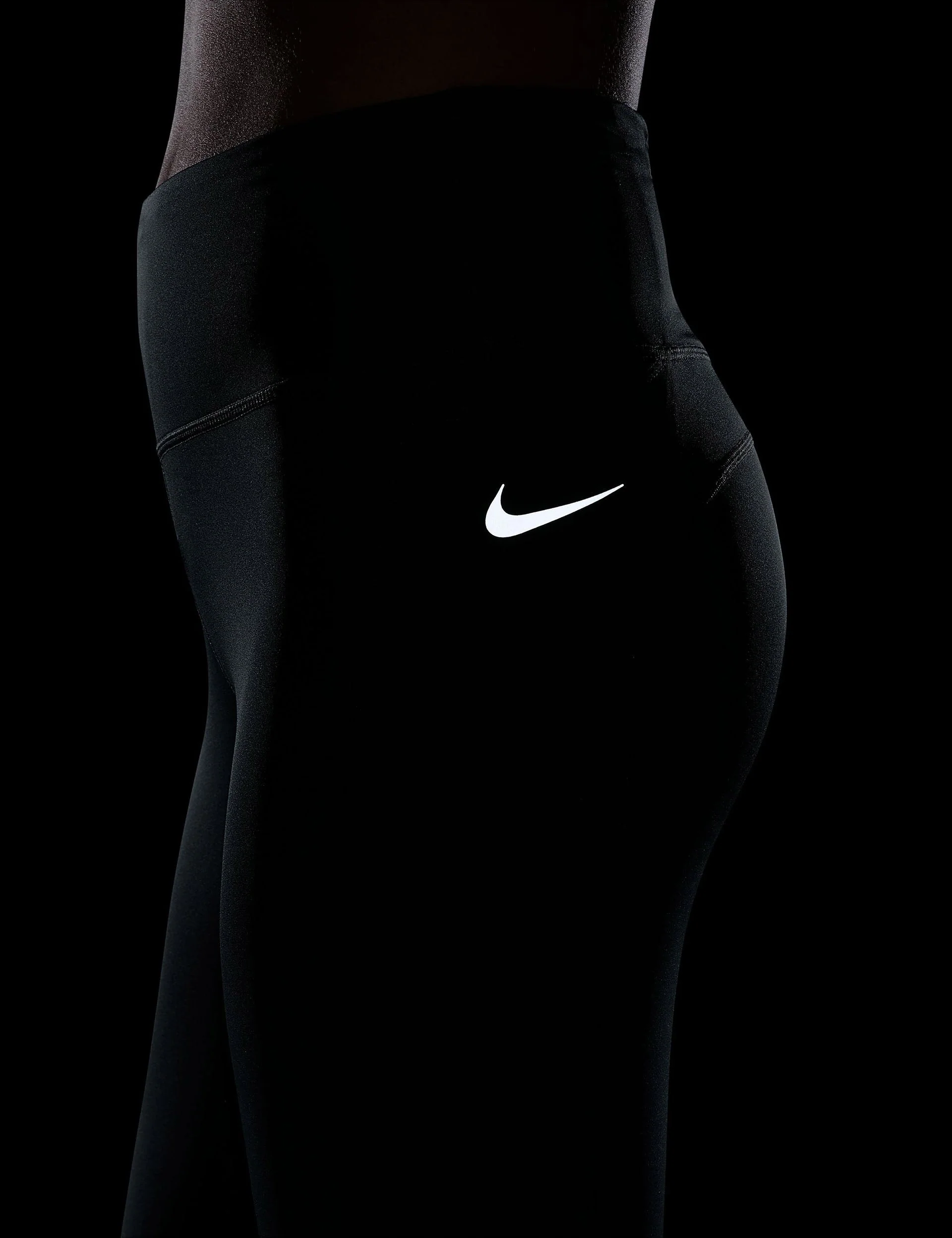 Epic Fast Pocket Running Leggings - Vintage Green/Reflective Silver