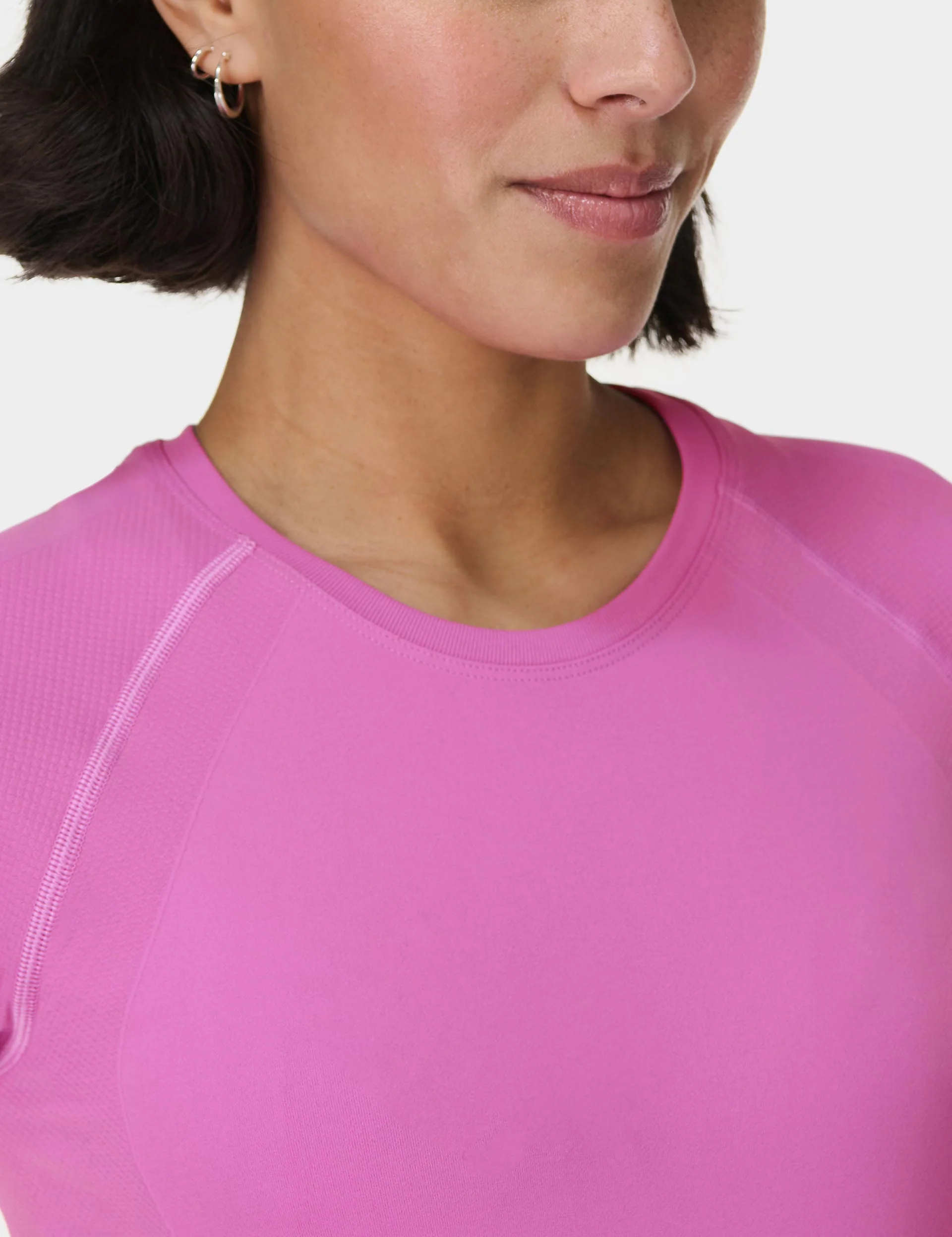 Athlete Seamless Gym T-Shirt - Allium Pink